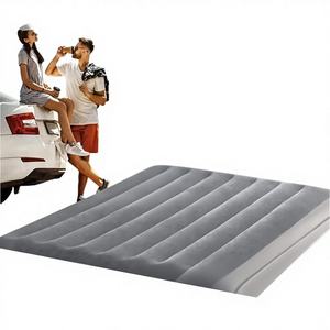 Lit pliant INTX avec matelas gonflable, lit de sieste, pompe à air automatique USB, lit double portable <span class=keywords><strong>d</strong></span>'extérieur en PVC pour la randonnée et la <span class=keywords><strong>gym</strong></span> - Product Image 1