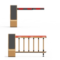 Système de stationnement intelligent à énergie solaire, barrière automatique, étanche IP55, télécommande sans fil 30m pour zone touristique, stationnement écologique