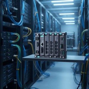 Commutateur Ethernet industriel géré Gigabit Moxa MDS G4012 à 12 ports, commutateur d'entreprise IEEE 802.3 48V - Product Image 3