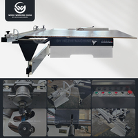 HZ507 Petite scie circulaire à panneaux coulissante CNC portable pour couper le bois Scie sur table Machine à travailler le bois