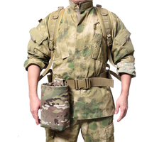 SIVI personnalisé 500D Cordura Micro Dump Drop Pouch Magazine recyclage tactique Molle pochettes ceinture sac