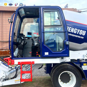 Vendita calda 3.5 M3 autocaricante di betoniera Mobile diesel camion di betoniera è utilizzato per macchine edili - Product Image 5