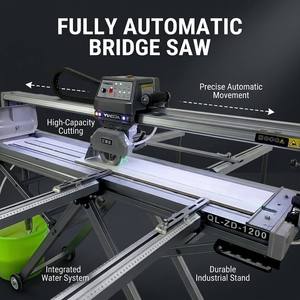 Scie à <span class=keywords><strong>carrelage</strong></span> électrique Wandeli 4500W, coupe-pierre de table QLZ-ZD-1600 avec guide laser automatique, machine professionnelle <span class=keywords><strong>pour</strong></span> la coupe de la porcelaine - Product Image 5