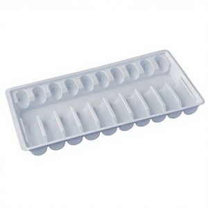 ถาดพลาสติกใส PVC แบบใช้แล้วทิ้ง หนา 1 มม. ผลิตจากวัสดุรีไซเคิล ยี่ห้อระดับนานาชาติ สำหรับเก็บยาแอมพูล - Product Image 1