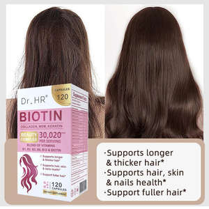 Suplemen Kapsul <span class=keywords><strong>Biotin</strong></span> Berpotensi Tinggi Label Pribadi untuk Kesehatan Rambut, Kulit, dan Kuku - Product Image 2