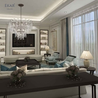 EKAR Table console de canapé moderne personnalisée | Sièges d'appoint de luxe légers pour les espaces de vie modernes Entrée et villa