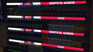 Écran LED de barre haute résolution HD éditable, écran d'affichage dynamique pour la publicité en détail, étiquette vidéo, bannière pour les supermarchés et les épiceries - Product Image 4
