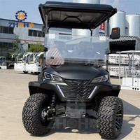 Voiturette de golf électrique à prix abordable, buggy des dunes chinois, batteries lithium/plomb-acide 72 volts certifiées CE, 3-4 places, autonomie 90 km