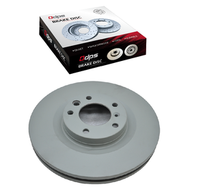 Disque de frein céramique ventilé et rainuré ODPS OE 4634210412 de 350 mm, certifié ISO, garantie 3000-5000 km, état neuf pour - Product Image 1