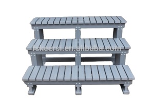 <span class=keywords><strong>Marches</strong></span> de <span class=keywords><strong>piscine</strong></span> bain spa, bain d'eau, bain d'extérieur, nouveau style, 1 pièce - Product Image 2