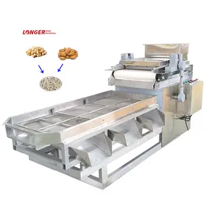 Automatische Erdnuss-Mandel-Kastanien-Schneide maschine Cashewnuss-Zerkleinerung maschine