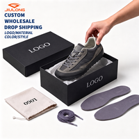 Nouvelles baskets épaisses pour hommes 2026 – Chaussures de marche décontractées respirantes et légères en daim et maille – Dropshipping – Zapatillas Deportivas Hombre