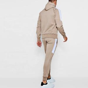 Plain track suit sport wear <b>gym</b> wear tracksuit sports suit sweat suit set <b>jogger</b> set <b>men</b> custom logo printing tracksuit set - Product Image 4