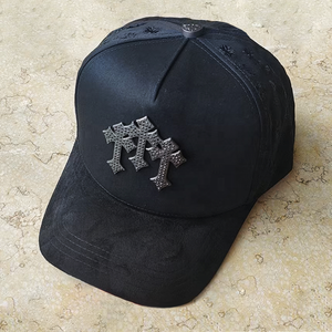 夏季可调快照Gorras Preventa Disponible Sad Boyz丹迪帽子Junior H Thirtyone 31帽子珍珠水钻 - Product Image 5