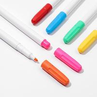 Marcadores de Colores en Caja, para Decoración de Fondo en Reuniones Anuales Empresariales, Manualidades y Suministros de Coloreo