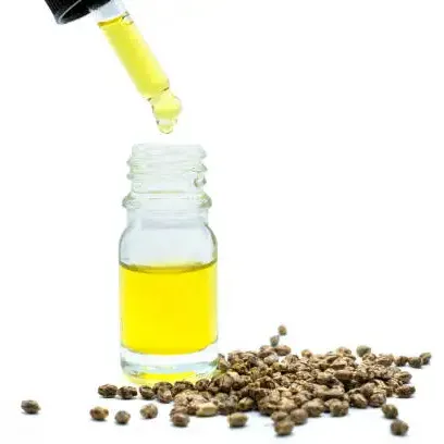 O fabricante Gmp fornece óleo essencial orgânico óleo de cânhamo natural para cuidados com a pele, aditivos alimentares e cuidados de saúde