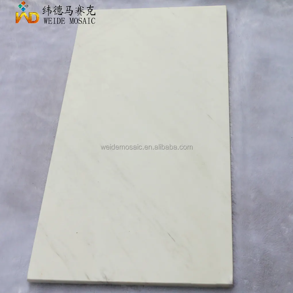 Customized Modern Natural Stone Slab Aristone Afyone Sunny White Marble Flooring Wall Panel Tiles Grey Vein Marble Affordab