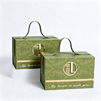 Boîte cadeau rigide de luxe biodégradable, recyclable et réutilisable pour mariage, fête, cadeaux de demoiselles d'honneur, bonbons, chocolat, bougies