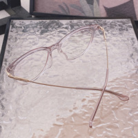 Gafas marrones de carey ultra claras con prescripción ajustable, diseño de marco de moda y versátil 50146
