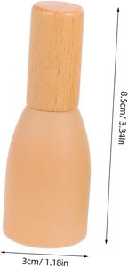 Aceite Esencial de Lujo en Roll-on de 12 ml, Botella con Tapa de Bambú, Personalizable en Rosa y Verde, Perfume en Roll-on de Vidrio, Suero para el Cuidado de la Piel - Product Image 2