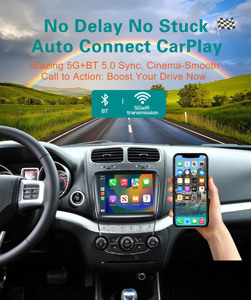 MMI inalámbrico Carplay Android Auto para Dodge Dart 2013-2016 Radio coche REPRODUCTOR DE DVD Mirror Link navegación GPS caja inteligente - Product Image 6