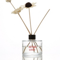 Vente flash : flacons diffuseurs d'huiles essentielles de haute qualité en verre de 50, 100, 150 et 200 ml avec bouchon en aluminium
