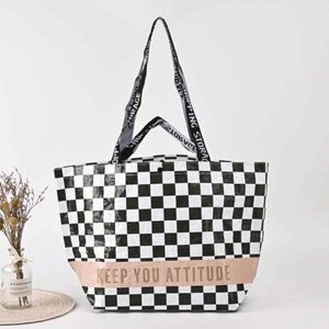 Wholesale Extra <b>Large</b> PP Woven Folding <b>Bag</b> Recyclable Moving Packaging Shopping PE Shopper for Heavy Duty - Product Image 6