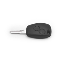 Coque de clé de voiture télécommandée à 2 boutons pour Renault Logan Sandero Duster Clio Kangoo, remplacement de la lame VAC102