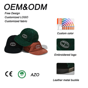 Qianzun Chất Lượng Cao 5 Bảng Điều Chỉnh Unisex Phẳng Thêu Snapback Mũ Có Thể Điều Chỉnh Kích Thước Không Cấu Trúc Snapback Cap Cho Nam Giới Phụ Nữ - Product Image 3