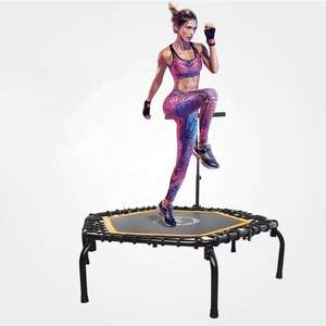 Rising Fitness Pas Cher Anti Slip Fitness Intérieur Mini Rectangle <span class=keywords><strong>Rectangulaire</strong></span> Jum Sports <span class=keywords><strong>Trampoline</strong></span> Saut pour <span class=keywords><strong>Gym</strong></span> - Product Image 2