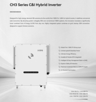 SAJ CH3-125K-T8 Onduleur hybride C&I 125 kW 1500 V CC/400 V CA On/Off-Grid IP66 Extérieur