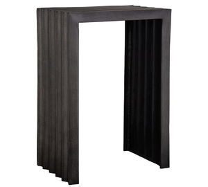 Mesa Auxiliar de Madera Maciza Premium Tallada a Mano, Elegante Pieza de Mueble con Detalles en Madera Natural para Dormitorio o Sala de Estar - Product Image 2