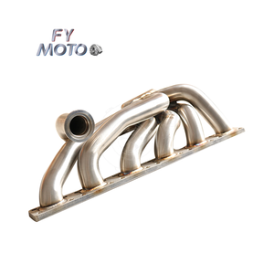 Für BMW 3mm Rohr Dick T3 E30 E34 24V M50 M52 S50 S52 <span class=keywords><strong>M</strong></span> PERFORMANCE Turboladerkrümmer - Product Image 4