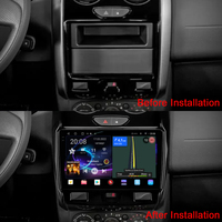 Lecteur DVD de voiture Penhui Android pour Renault Duster 2015 - 2020 Radio GPS Navigation Audio vidéo CarPlay DSP Multime