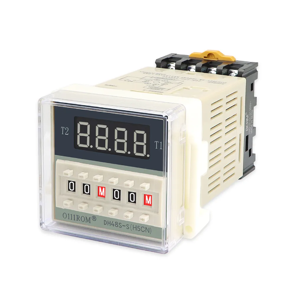 DH48S-S 0.1s to 99h 24V220V380V digital display time relay cycle control delay time controller