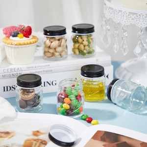 Vente en gros <span class=keywords><strong>de</strong></span> mini bocaux Mason <span class=keywords><strong>vides</strong></span>, verres à liqueur, <span class=keywords><strong>pots</strong></span> à confiture avec couvercle en métal, 2 onces, stockage alimentaire, utilisable au vapeur - Product Image 4