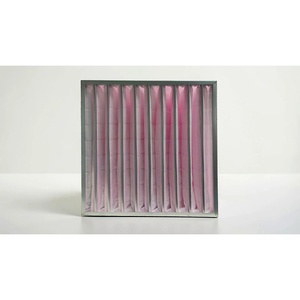 Filtre à poche galvanisé haute performance F7 à 85 % d'efficacité avec sac industriel de 2 kg - Product Image 1