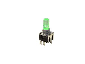 Potentiomètre rotatif vertical à axe long de 12 mm Forward Metal RD12S avec LED - Product Image 3
