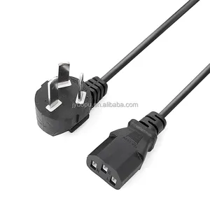 Au 3 Pin Plug Extension Power Cable C13 10A 250V Australian Standard Power Cable Lead Cord PC computer