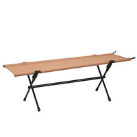 Banc pliant portable moderne en aluminium pour l'extérieur, 3 places, idéal pour les sports d'équipe, les pique-niques et les parcs