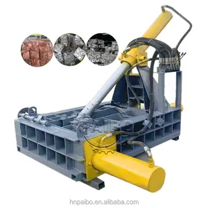 Scrap Metal Baler Hydraulic Briquetting Press Machines Press machine baler for aluminium chips