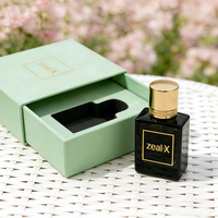 Boîte d'emballage de parfum personnalisée en gros avec tiroir pour coffrets cadeaux de parfum, emballage de flacon de parfum, boîte rigide