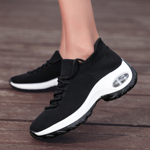 <span class=keywords><strong>2021</strong></span> Chaussure, calcetín de tacón informal para mujer, zapatillas ligeras para caminar y deportes, calzado para correr, transpirable, Tenis femeninos de primavera - Product Image 1