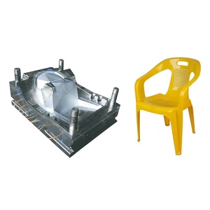 Plastic injuction mould OEM plastic chair mould manufacturer taizhou office chair mold