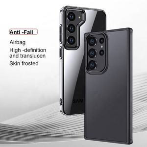 Venta al por mayor claro transparente a prueba de golpes TPU PC Fundas para teléfono para <span class=keywords><strong>Samsung</strong></span> <span class=keywords><strong>Galaxy</strong></span> 22 <span class=keywords><strong>23</strong></span> Ultra <span class=keywords><strong>5G</strong></span> - Product Image 4