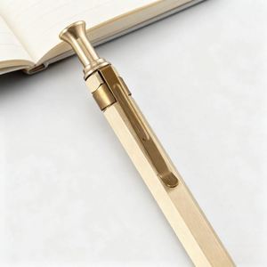 Hot-selling High-quality Brass Luxury Metal Ballpoint <b>Pen</b> with logo Slim Signature <b>Pen</b> Custom <b>Pen</b> Suitable for Corporate Gifts - Product Image 2
