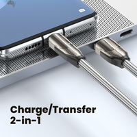 Câble de charge ultra-rapide Toocki 100W USB-A vers USB-C 6A haute puissance pour ordinateurs portables et tablettes