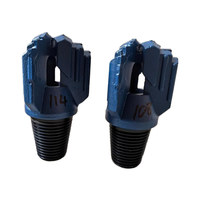 FineDrill 4 1/2 "4 1/4 pouces 108mm 114mm PDC Cutter Foret de traînée en carbure d'acier allié pour le forage de puits d'eau personnalisable