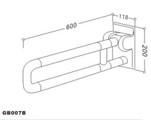 Barra de Apoyo Elevadora de Nailon Desmontable - Product Image 3