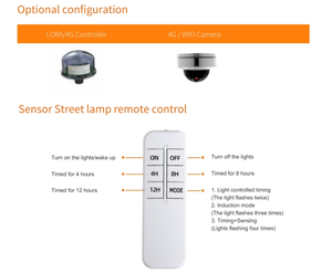 ไฟถนนพลังงานแสงอาทิตย์180LMW แบบ all-in-one เชิงพาณิชย์โคมไฟติด IP65กันน้ำ5ปี - Product Image 6